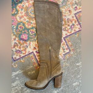 Vince Camuto Brown Over the Knee Boots